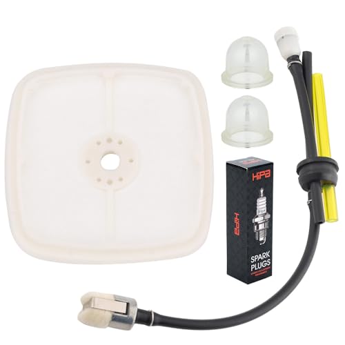 Hipa SRM225 Repower Tune-Up Kit Air Filter for Echo SRM210 GT200 GT225 PAS225 ES210 ES250 String Trimmer PB200 PB250 PB250LN PB2100 Blower