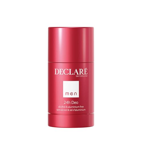 Declaré Men 24 uur deodorant, 75 ml, langdurige frisheid voor de hele dag, anti-transpirant voor heren met cumarion en zonder alcohol, geschikt voor alle huidtypes