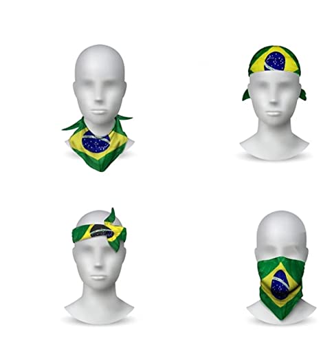 Bandana Copa Do Mundo Bandeira Do Brasil