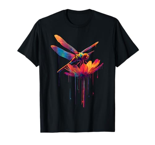 ���̃g���{�����g���{�����w�A�[�g Rainbow Dragonflies art artwork T�V���c
