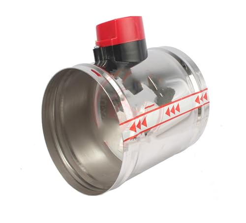 Volet motorisé CVC haute performance acier inoxydable 80mm AC24V - 3