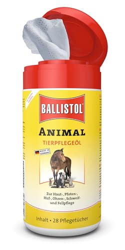 PFIFF Animal Pflegetücher Tierpflege Animal Tücher-spenderbox Mehrfarbig Einheitsgröße