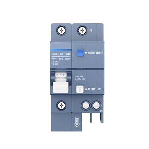 Disjoncteur de protection contre les fuites tableau électrique 1P+N