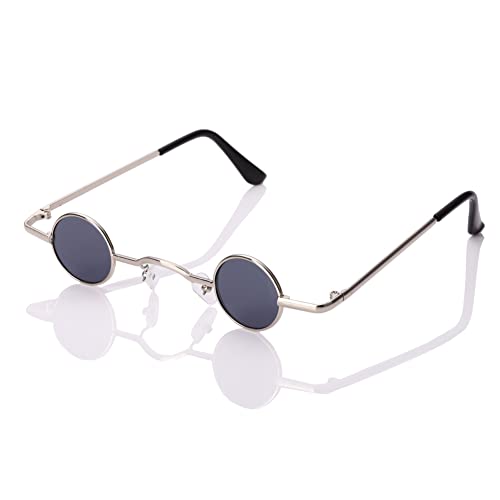 Retro Glasses Out-of-The-Ordinary Sunglasses with Extremely Small Lenses Unisex