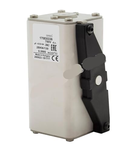 Fusible 170e8337 400a transport ferroviaire 750 V CC pour maintenance réseau électrique