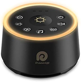 White Noise Machine-Dreamegg Sound Machine for Baby Kid Adult,Sleep Noise Machine,Night Light,24 HIFI