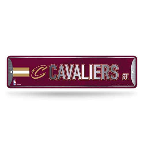 Rico Industries NBA Basketball Cleveland Cavaliers Metal Street Sign by Rico Industries - Used condition - US$12.43