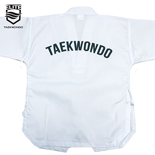 Elite Taekwondo Elite - Classic White Collar Taekwondo Uniform thumb #4