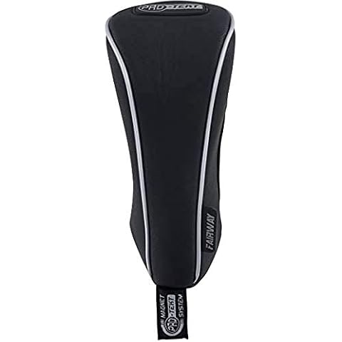 Pro-Tekt Leatherette Fairway Wood Headcover - Black Cover
