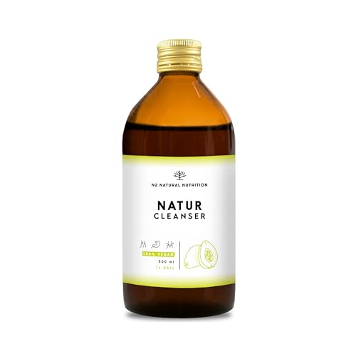 Natur Cleanser Té Verde, Guarana, Papaya, Ortosifón. 500ml x2 Vegano