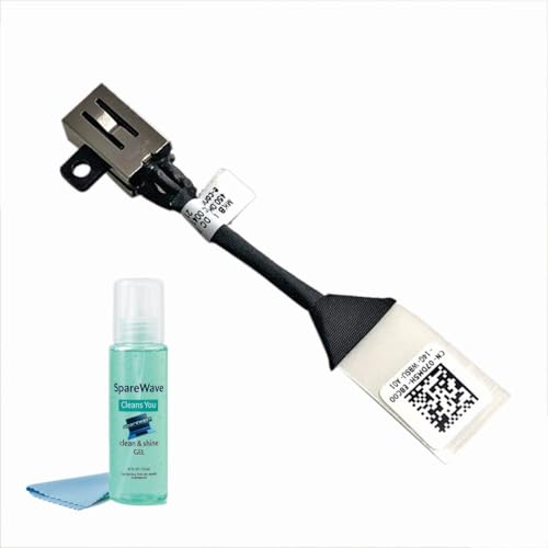 Image of Laptop DC Power Jack Compatible for Dell Latitude 3410 E3410 3510 E3510 07DM5H 450.0KD0C.0001 450.0KD0C.0011 450.0KD0C.004 7DM5H. Comes with Complimentary Laptop Clean & Shine Gel