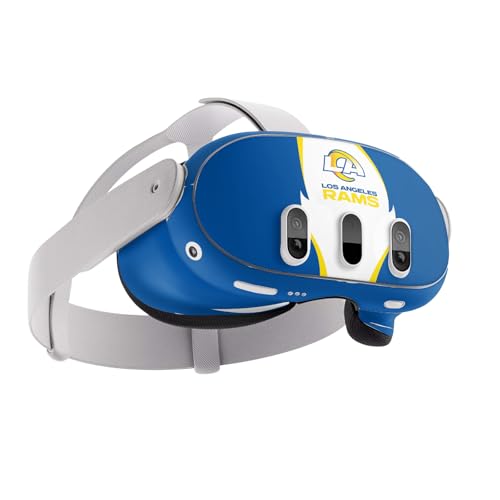 Autocollant Meta Quest 3 NFL Los Angeles Rams - Protection vinyle casque VR - 2