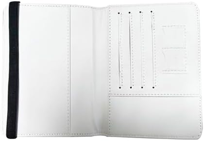 Passport Holder for Travel Essentials, Passport Cover Personalized Leather Wallet, Wallet For Men Women Birthday Gift (Peony) image 3
