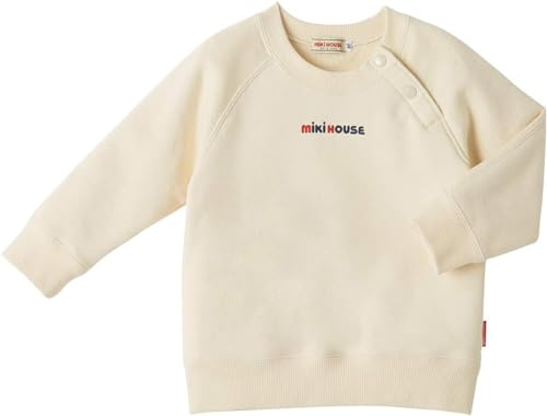 ミキハウス トレーナー アイボリー 90センチ ミキハウス正規販売店⁄ミキハウス mikihouse ウールセーター 90cm