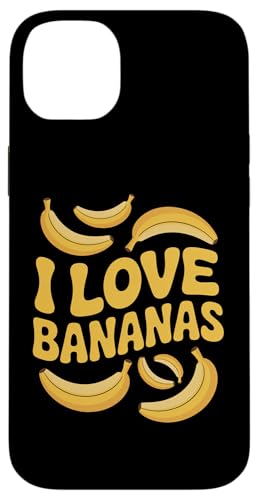 I Love Bananas Fun gsJt[cA[g X}zP[X iPhone 14 Plus p