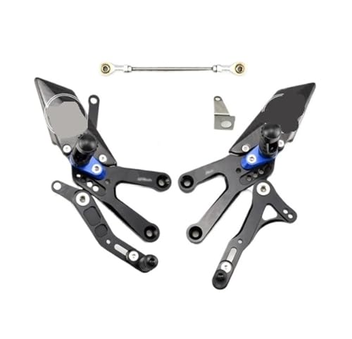 Commandes reculées yzf-r3 premium : supports repose-pieds alu cnc pour yzf-r25 2015-2025