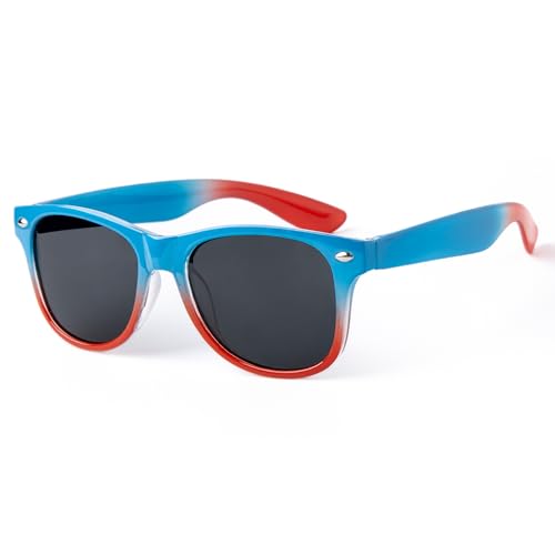 Kiddus Gafas de Sol Polarizadas para Niños de 4 a 7 Años, 4 5 6 y 7 Años, UV400 Categoría 3, Lente CAT3, Montura Ligera y Resistente, Sin BPA, Normativa ISO y CE