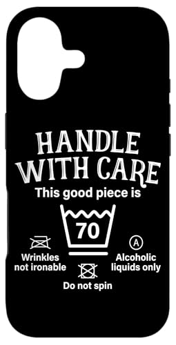 Handle With Care This Good Piece Is 70 70N 70΂̒a X}zP[X iPhone 17 p