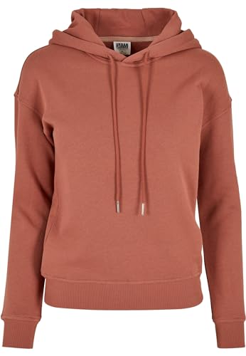 Urban Classics Damen Kapuzenpullover Ladies Organic Hoody Terracotta M
