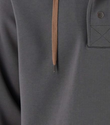 Image of Legendary Whitetails Mens Quarter Zip Hoodie Heavyweight Hooded Sweatshirt