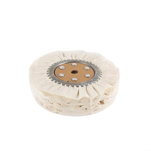 Roue de polissage en tissu à vent 125 300 mm finition miroir métaux