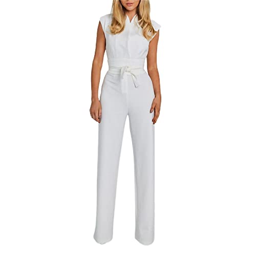 Overall Damen Elegant Jumpsuit Playsuit Festlich Ladies Brautmutter Anzug...