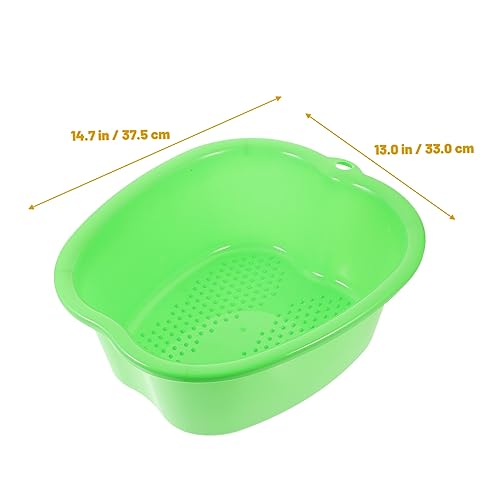 Balde para baño de pies duradero para masaje y pedicure miniatura 2