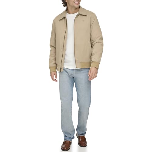 Image of Dockers Men's Microtwill Golf Bomber Jacket