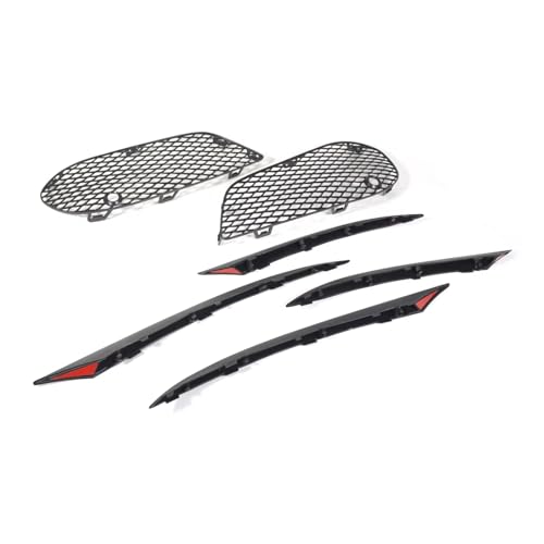 Parrilla de faros antiniebla para Benz C200 Sport 2016 parachoques de 4 puertas 4