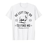 Faith Based Lost Sheep Matthew 18 Christian Shirts