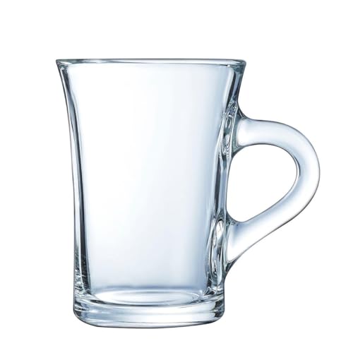 ARCOROC Lot de 6 Verres à thé à Bascule sans Couche de Remplissage 230 ML