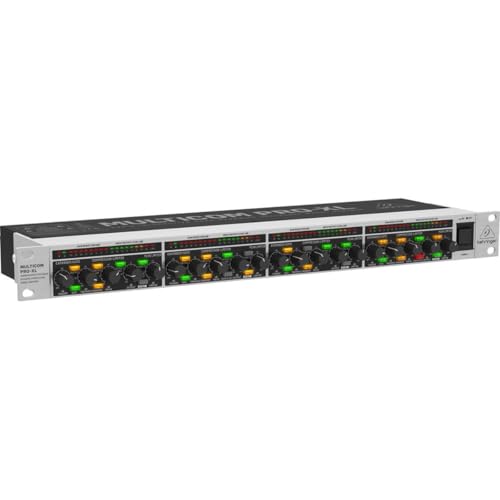 Behringer COMPOSER PRO-XL MDX4600 V2 Extenseur/portail/compresseur/limiteur de crête 4 canaux avec amplificateur dynamique et filtre de contour bas