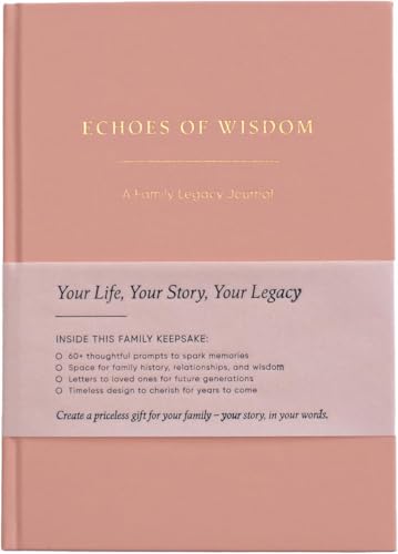 Family Legacy Memory Journal – I Want to Hear Your