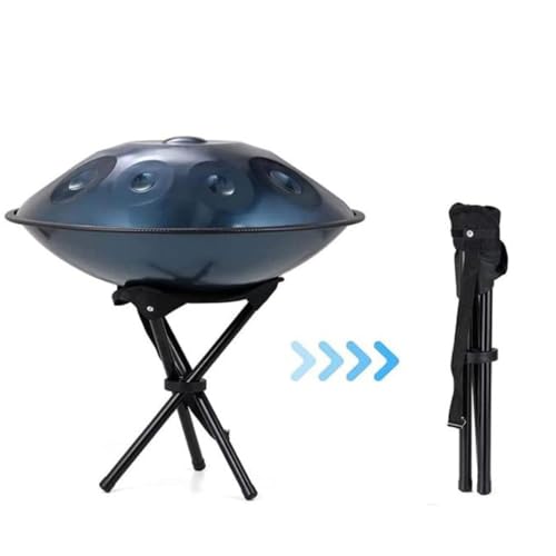 Tambor Portátil Handpan D Minor 9 Notas 22 Pulgadas Azul miniatura 3