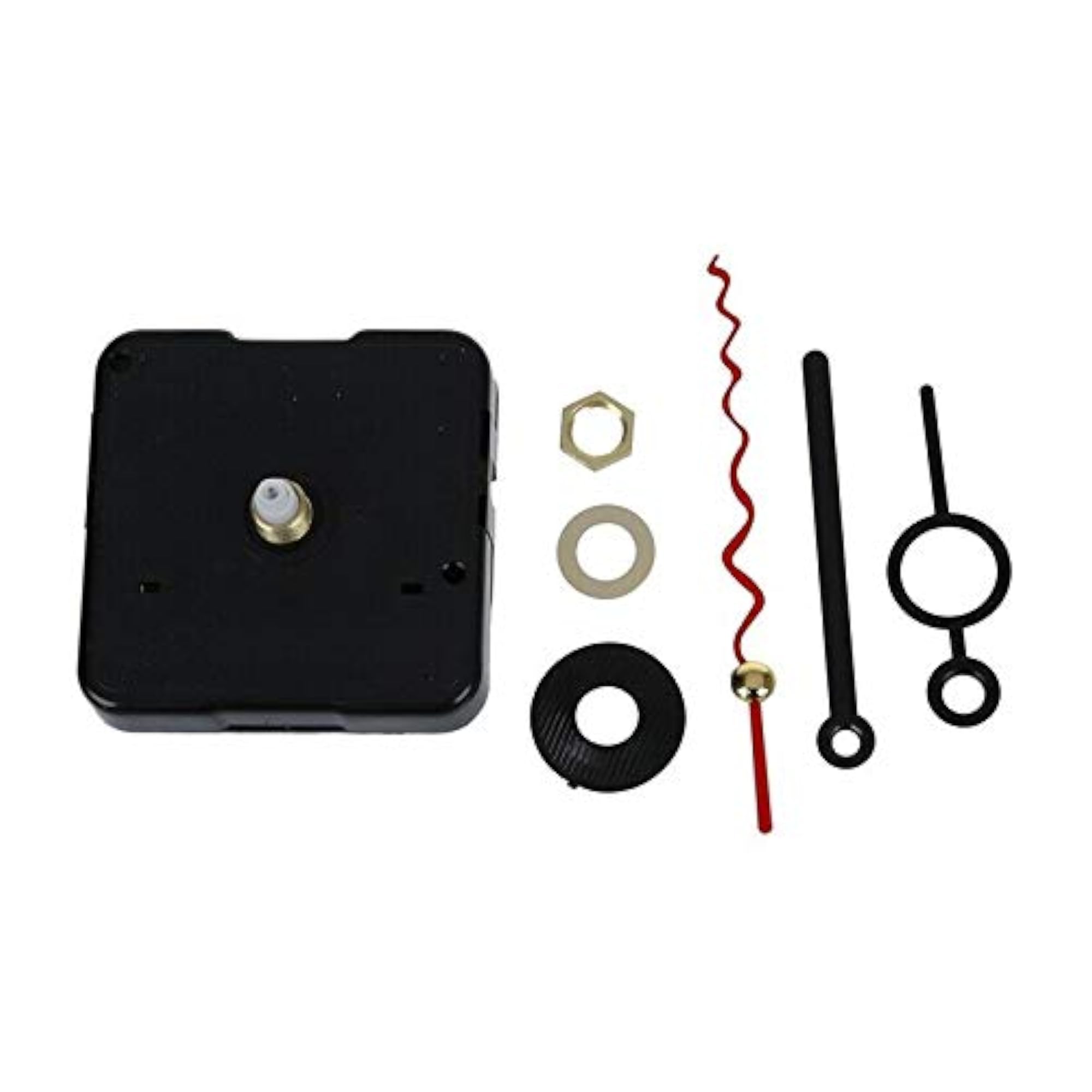 Quartz Clock with Silent Movement Mechanism