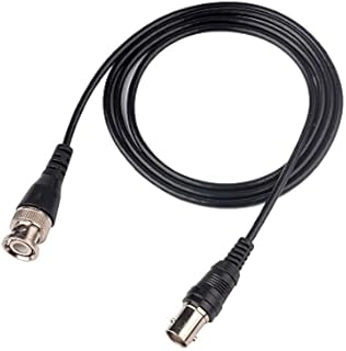 iYueMps BNC Cable, 1m BNC Male to Female Extension Connector CCTV Cable RF Professional Coaxial Wire Cord Cable Jack Plug for Video Security Camera CCTV Systems, Oscilloscope