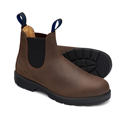 Blundstone Unisex 1477 Leather Synthetic Antique Brown Boots 13 W / 11 M Us #TOP2