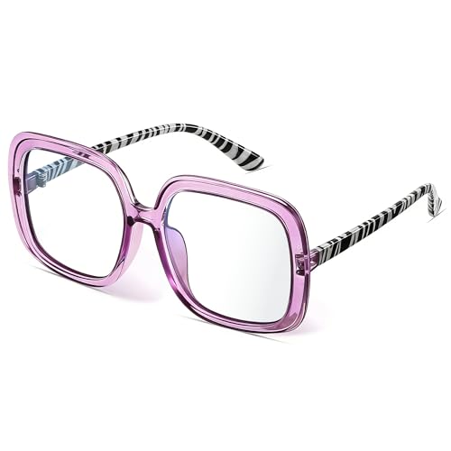 Image of miyya Blue Light Blocking Glasses for Women, Blue Light Glasses for Women Oversized Fashion Glasses
