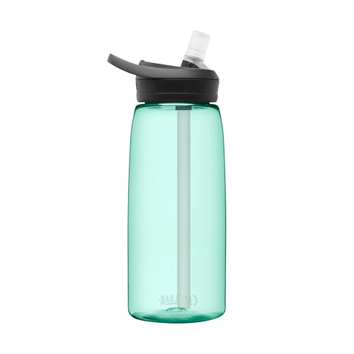 Image of CamelBak Eddy+ Water Bottle with Bite Valve Straw, Leak‑Resistant Easy‑Sip Design for Everyday Hydration, 32oz, Mint