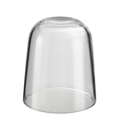 Image of Aspen Creative 23626-60-3, Clear Glass Shade for Lighting Fixture /Vanity Light /Wall Light, Size: 5-1 /4 inch D x 5-7 /8 inch H, 3Pcs /Pack