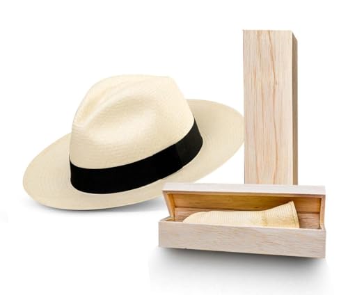 Montecristi Panama Hat – Handwoven Toquilla Straw, Unisex
