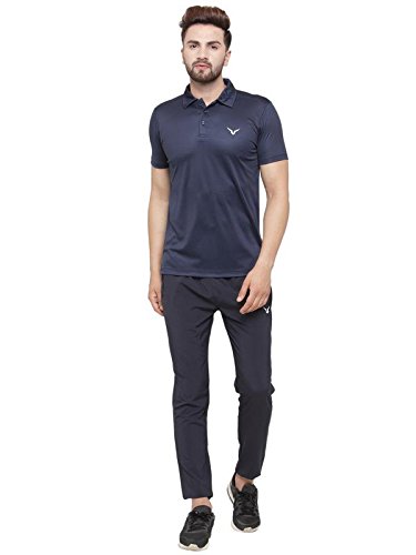 Image of Invincible Men's Athleisure Gym Wear Running Workout Training Fitted Track Pants