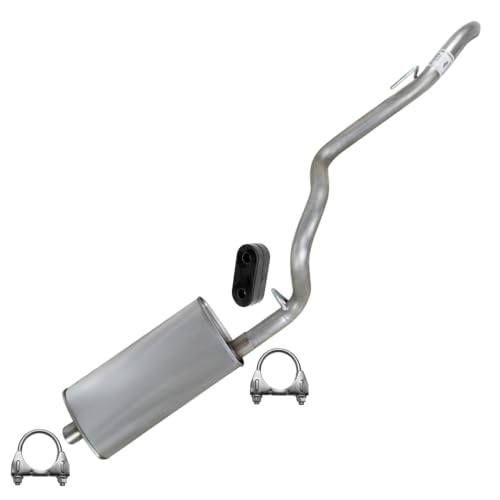 Exhaust Kit Muffler & Tail Pipe Compatible for 1996-2000 Jeep ...