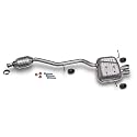 ATEC Germany Endschalldämpfer + Montagematerial hinten, Kompatibel mit: MERCEDES-BENZ C-CLASS Coupe