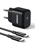 UGREEN 25W Chargeur Ultra Rapide avec 2M Câble USB C Compatible avec Samsung Galaxy S23 Plus S23 Ultra S22 Ultra S22 Plus S21 Ultra S21 FE S20 S10 Note 20 Ultra Note 10 A52 A72, Noir