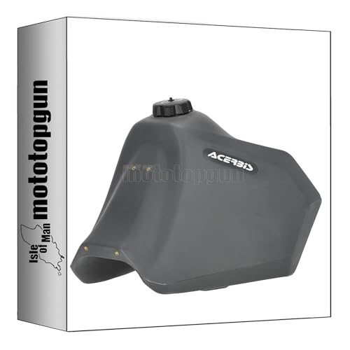 Réservoir Acerbis gris pour Suzuki DR 650 pour éviter les pannes d'essence