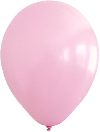 Kalisan Latex Balloons Pack of 100 One Size Candy Pink