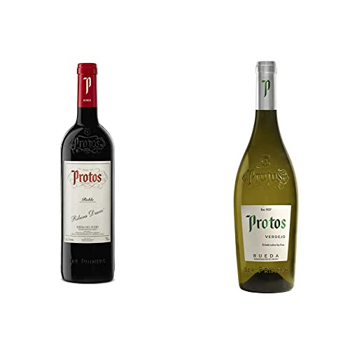 Protos Roble Vino Tinto D.O. Ribera Del Duero, 750ml Vino Blanco Verdejo, D.O. Rueda 75cl Protos Roble Vino Tinto D.O. Ribera Del Duero, 750ml Vino Blanco Verdejo, D.O. Rueda 75cl