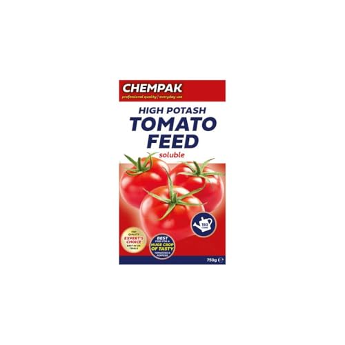 Chempak® Soluble Tomato Food: High-Quality Fertilizer for Top-Quality Fruit - Essential Nutrients for Abundant Yields – 2x 750g by Thompson & Morgan