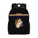 QIOEURYU Rucksäcke Custom Gay Bear Pride Pfote für Männer Frauen College Schule Studenten Büchertasche Passend für 15 Zoll Laptop Freizeit Outdoor Urlaub Geschenke